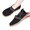 Black, variant on Womens Espadrilles Breathable Flats Shoes Mesh Slip on Loafers Soft Flats Women's Breathable Mesh Summer Low Cut Shoes Slip on Clogs Flat Sole Comfortable Casual Walking Footwear
