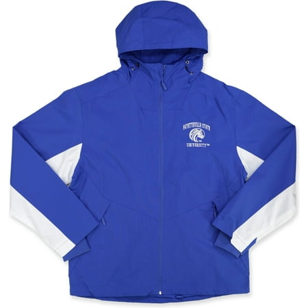 Big Boy Fayetteville State Broncos S8 Mens Windbreaker Jacket [Royal Blue - L]