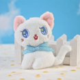 thumbnail image 1 of Kawaii Cat Plush Toys Cartton Stuffed Animals Plush Keychain Pendant for Backpacks Girls Dolls Kids Soft Toys for Children Gifts Gong Bohan LED, 1 of 2