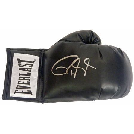 Roy Jones Jr Signed Everlast Black Boxing Glove