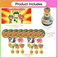 thumbnail image 6 of Team Umizoomi Birthday Plates Supplies Decorations Decor Backdrop Banner Cake Topper Background, 6 of 6