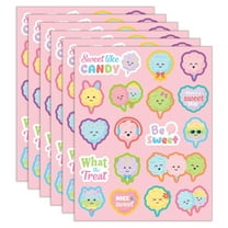 Teacher Created Resources Cotton Candy Smelly Stickers, 108 Per Pack, 6 Packs