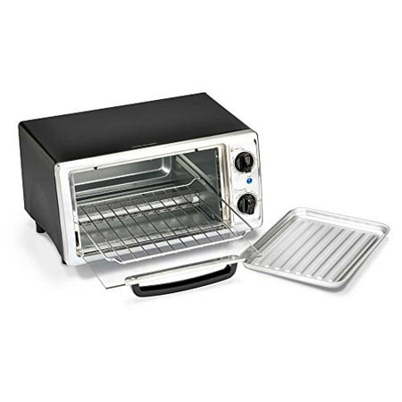 Toastmaster TM-102TR 4-Slice Toaster Oven, 10-Litre, Silver | Walmart