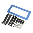 thumbnail image 3 of License Plate Holder , Easy Installation Aluminium Alloy License Number Plate Frame  For Car Blue, 3 of 8