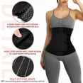 thumbnail image 5 of QRIC Neoprene Sauna Sweat Waist Trainer Corset for Women Waist Trimmer Girdle With Double Strap Workout Belts for Weight Loss, 5 of 6