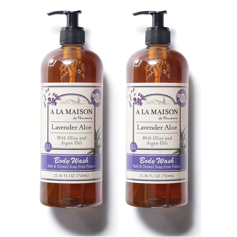 A LA MAISON Lavender Aloe Hydrating Body Wash Triple French Milled