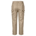 thumbnail image 6 of Tactical Cargo Pants for Men Ripstop Stretch Waterproof Multi Pocket Fall Hiking Work Trousers Khaki L, 6 of 7