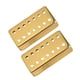 thumbnail image 4 of 2 piezas 14 agujeros Humbucker Pickup Cover para 7 cuerdas guitarra eléctrica partes oro Yuyangstore Guitarra Humbucker Pickup Cover, 4 of 8