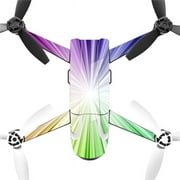 Skin Decal Wrap Compatible With Parrot Bebop 2 Rainbow Explosion