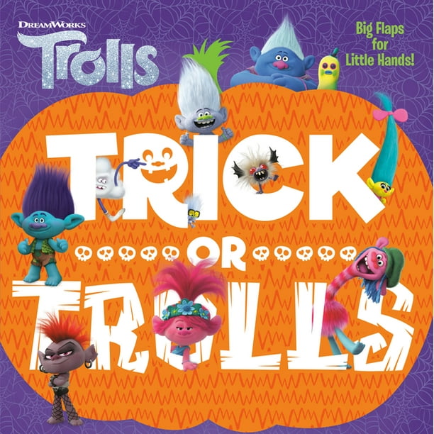Trick or Trolls (DreamWorks Trolls) (Board Book)
