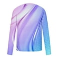 thumbnail image 4 of Pompotops Hommes Casual Col Rond Manches Courtes Pull-Over Ligne 3D Imprimé T-Shirt Blouse en Vente, 4 of 5