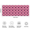 thumbnail image 3 of Pink Pug Puppies Bathroom Rugs Mat,Non Slip Microfiber Bathroom Rug,Rubber Backing,Soft Bathroom Mats for Bathroom Floor,Tub and Shower,60x24in(150x60cm), 3 of 5