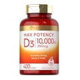 thumbnail image 1 of carlyle Vitamina D3 cápsulas 10000 IU Fortalece el Sistema Inmune carlyle Cápsulas Blandas, 1 of 2