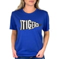 thumbnail image 2 of Tigers Flag Mascot Shirt for Men Women and Teens Unisex Tigers Sports Game Day T-Shirt Vintage Royal Shirt Adult Large, 2 of 5