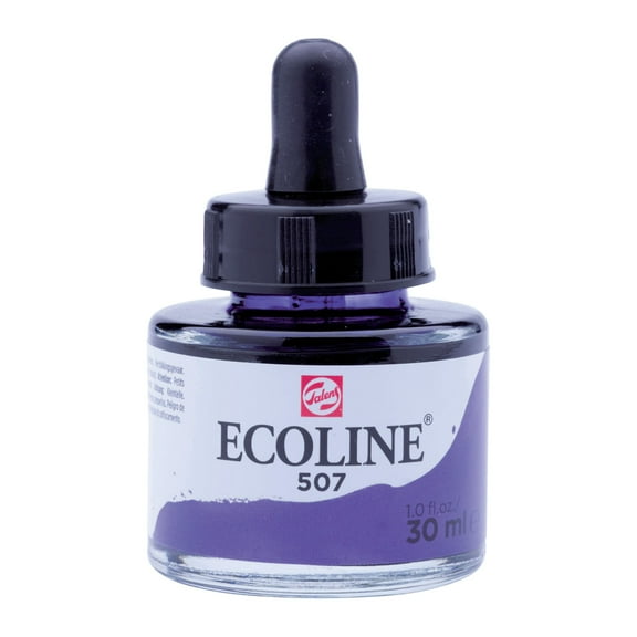 Ecoline Liquid Watercolour, 30ml Jar, Ultramarine Violet