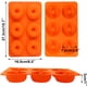 thumbnail image 2 of 2 moldes de silicona para donas, molde para hornear donas de silicona, 1 molde antiadherente para donas para pasteles, galletas, bagels. Xemadio LRWJ080-2, 2 of 8