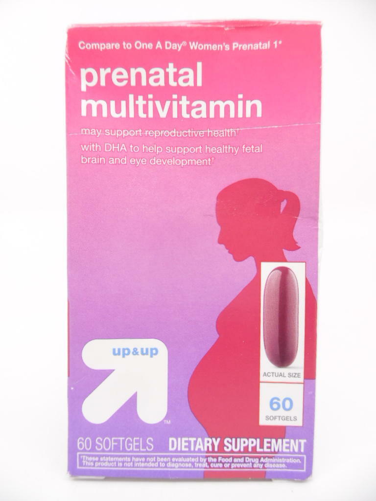 Up & Up Prenatal Multivitamin Softgels Compare to One a Day 60ct