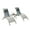 Gray#28, variant on Patio Furniture Chaise Lounge Outdoor Set of 2, Lounge Chairs for Outside with Wheels, Outdoor Lounge Chairs with 5 Adjustable Position, Pool Lounge Chairs for Patio, Beach, Yard, Deck, Poolside(Blue