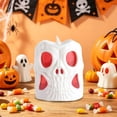 thumbnail image 7 of Konghyp Halloween Decorative Lights Plastic Imitation Candle Skull Ornament Lamp LED Electronic Night Light, Party Decoration, Soft Light Effect, Reusable Christmas Decor, Ghost Festival Ornament, 7 of 7