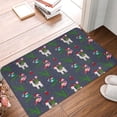 thumbnail image 4 of Yiaed Christmas Party Print Flannel Doormat Mat Outdoor Indoor Door Mats,Welcome Matt Outdoor Front Door Mat Doormat Outdoor Mat Outdoor Mat,16"x24", 4 of 7