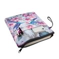 thumbnail image 3 of HELLHERO Hummingbird Flower Design Bible Case, 1 pc Polyester Handle Book Cover Carrying Case for Notebook, 11.4 Inch X 8.66 Inch, 3 of 7