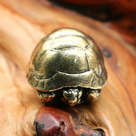 

Meijuhuga Tea Pet Tortoise Shape Fantastic Brass Water-resistant Tea Pet Statue for Household