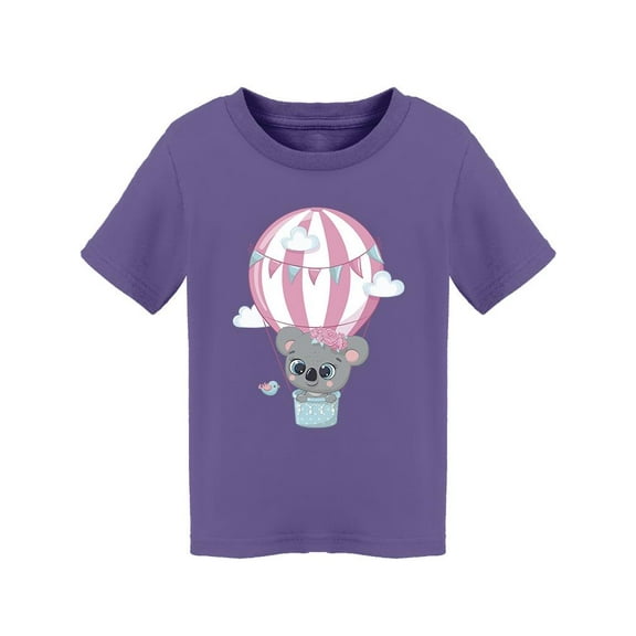 Koala Bear On A Hot Air Balloon T-Shirt Toddler -Image by Shutterstock,  5 Toddler