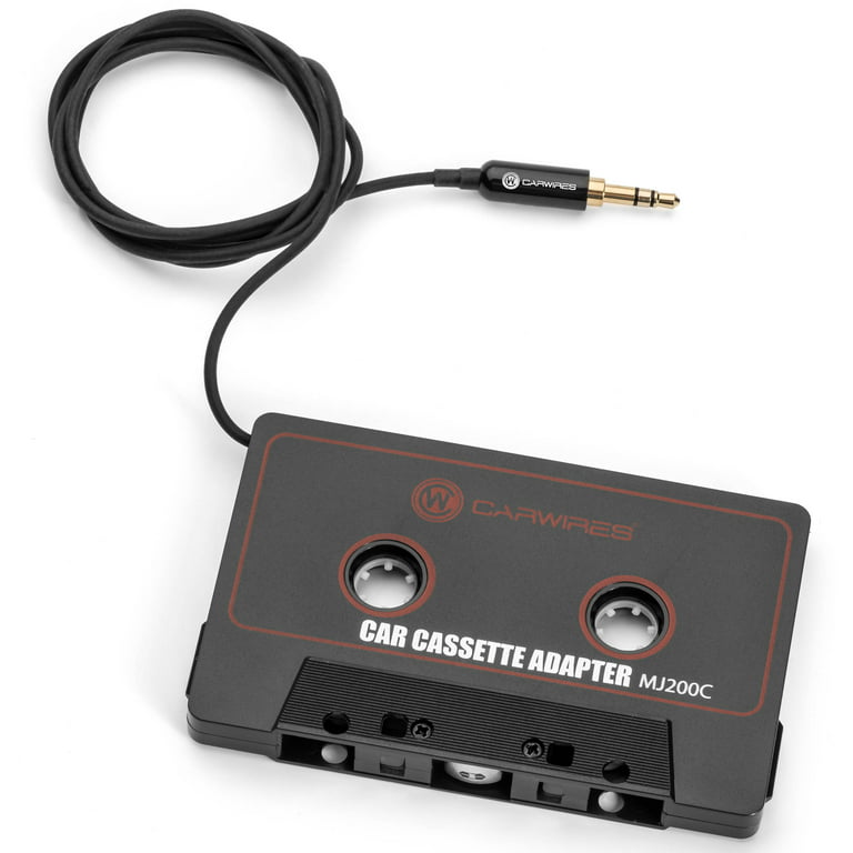 Carwires MJ200C - Premium Car Audio Cassette Adapter 