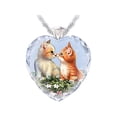 thumbnail image 1 of Crystal Love Cat Collar Set Fashion Lady Gold Plated Zircon Jewelry, 1 of 1