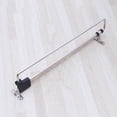 thumbnail image 5 of Miangastore Retractable Rod for Closet 1Pack Clothes Hanger Silver Non Slip Space Saving Storage 350mm, 5 of 5