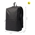 thumbnail image 3 of Totto Mochila Grande Porta Laptop 14 Espaldar Acolchado | Escuela - Viaje - Oficina | 20 Litros Vani negro M, 3 of 6