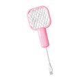 thumbnail image 2 of koolsoo Electric Fly Swatter 3.7W Easy to Use for Summer Home Indoor Pink, 2 of 9