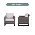 thumbnail image 6 of POCASSY Outdoor Lounge Chair, 6 of 6