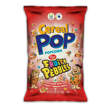Cereal Pop Fruity Pebbles Popcorn, 5.25 oz.