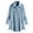 Blue, variant on Women's Plus Size Fuzzy Fleece Coat, Cardigan for Women, Trench Coat Women, Women Fall Clothes
