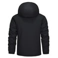 thumbnail image 2 of TACVASEN Men's Winter Jackets Ski Snow Waterproof with Hood Warm Fleece Hiking Fishing Coats Black L, 2 of 7