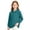 03# Army Green, variant on Girls School Uniform Long Sleeve Polo Shirt Kids Collared Golf Pique Polo Shirts Back to School Fall Clothes Dark Green,9-10 Years