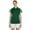 Dark Green/White, variant on Russell Athletic Women's Contrast Shoulder Three Button Polo Shirt