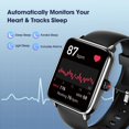 thumbnail image 2 of Reloj inteligente LIVIKEY Fitness Tracker, monitor de frecuencia cardíaca y sueño, 2 of 8