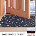 thumbnail image 3 of Pioneer Flower Floral Print Pattern Door Rugs,Washable Non Slip Door Mats Indoor,Decorative Door Mats,Entry Mat Indoor for Entrance,Bedroom,Kitchen,Bathroom,30"x17", 3 of 6