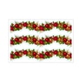 thumbnail image 1 of Billuyoard Juego de 10 pegatinas navideñas para puerta, línea Floral, corona, dormitorio, papel tapiz extraíble para el hogar, decoración de boda, Kits de decoración para fiestas No.03 Billuyoard HA008929-03, 1 of 6