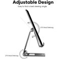 thumbnail image 3 of Adjustable Tablet Stand, IPad Stand, Desktop Phone Stand Base-Black, 3 of 8