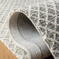 thumbnail image 5 of SAFAVIEH Micro-Loop Arnold Diamond Runner Rug, Grey/Ivory, 2'3" x 9', 5 of 7