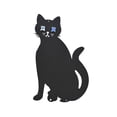 thumbnail image 5 of Garden Cat Silhouette Stake Photo Props Versatile Animal Statue Ornament for Outdoor Halloween Home Outside Decor 31x20cm, 5 of 10