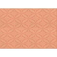 thumbnail image 1 of Ahgly Company Indoor Rectangle Patterned Bright Orange Area Rugs, 5' x 8', 1 of 6