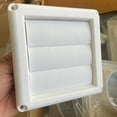 thumbnail image 3 of Fresh Air System 6inch Plastic Vents Single-Layer Return Air Shutter Vents, 3 of 5