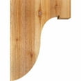 thumbnail image 3 of 6"W x 12"D x 16"H Del Monte Rough Sawn Corbel, Western Red Cedar, 3 of 9