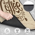 thumbnail image 3 of Sikiie Coffee Time (2) Car Foot Mat Set of 4 Pieces Basics Universal Fit Rubber Carpet Floor Mats For Car SUV Van & Truck, 26.8"L x 17.3"W (Front), 13"L x 17.3"W(Rear), 3 of 6