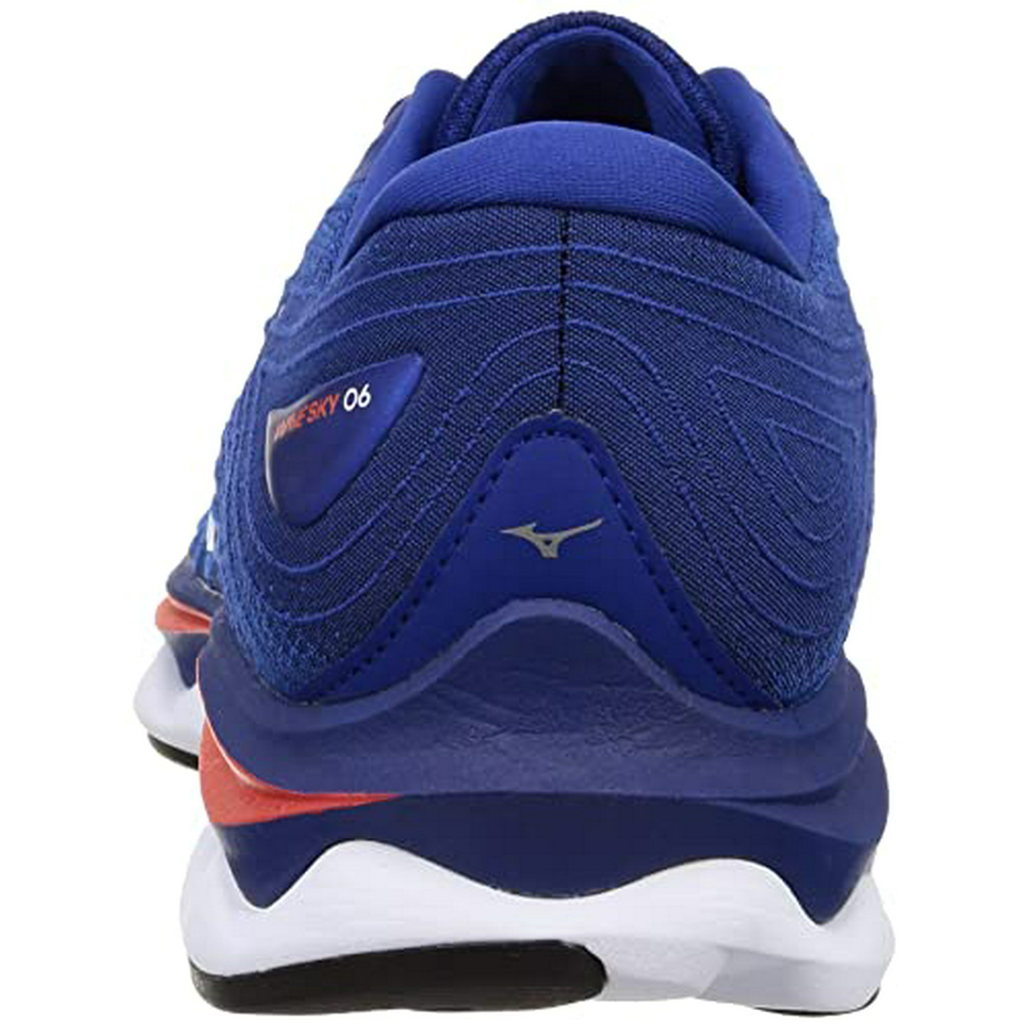 Mizuno Running Shoes Wave Sky 6 Jogging Marathon Sports Training Lightweight Men s Blue x White x Red 25.5 cm 2E Walmart