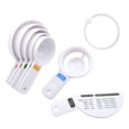 thumbnail image 4 of Cqxid Tableware Under $10 13 Piece Complete Measuring Cup And Spoon Set With Egg Separator And Leveler, 4 of 7